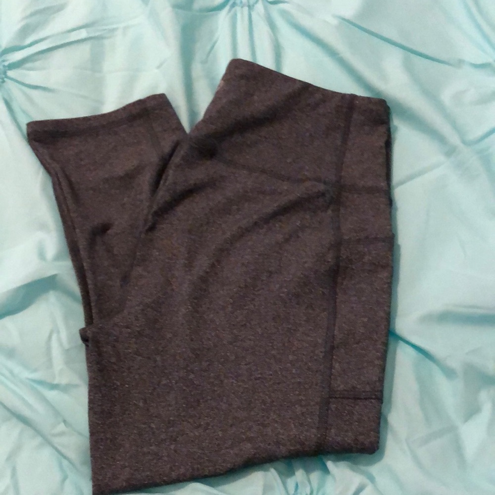 RBX Side Pocket Capri Workout Leggings. Squat Proof. Size L.